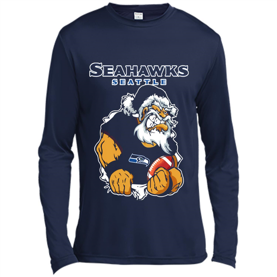 Grumpy Santa Claus Seahawks Seattle Football Team PINGPONG