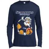 Grumpy Santa Claus Seahawks Seattle Football Team PINGPONG