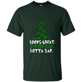 Looks Great Little Full Lotta Sap Funny Christmas Mug PINGPONG - Shirt