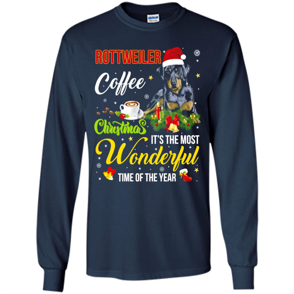 Rottweiler Coffee Wonderful Christmas