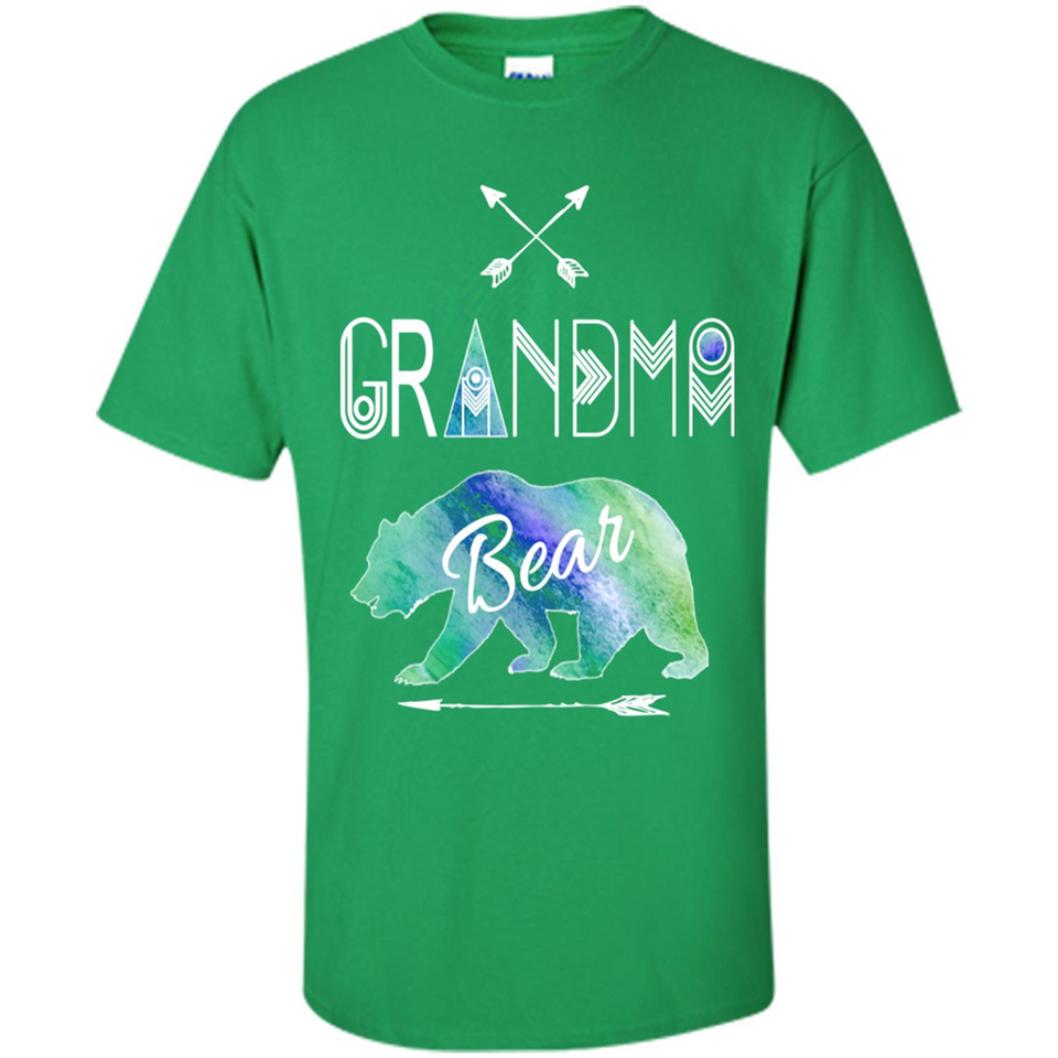 Grandma Bear Shirt Tribal Family Vacation & Camping Tee - Shirt