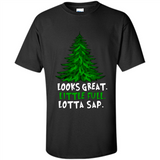 Looks Great Little Full Lotta Sap Funny Christmas PINGPONG