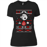 Star Wars Ugly Christmas Sweater - Ladies' Boyfriend T-Shirt