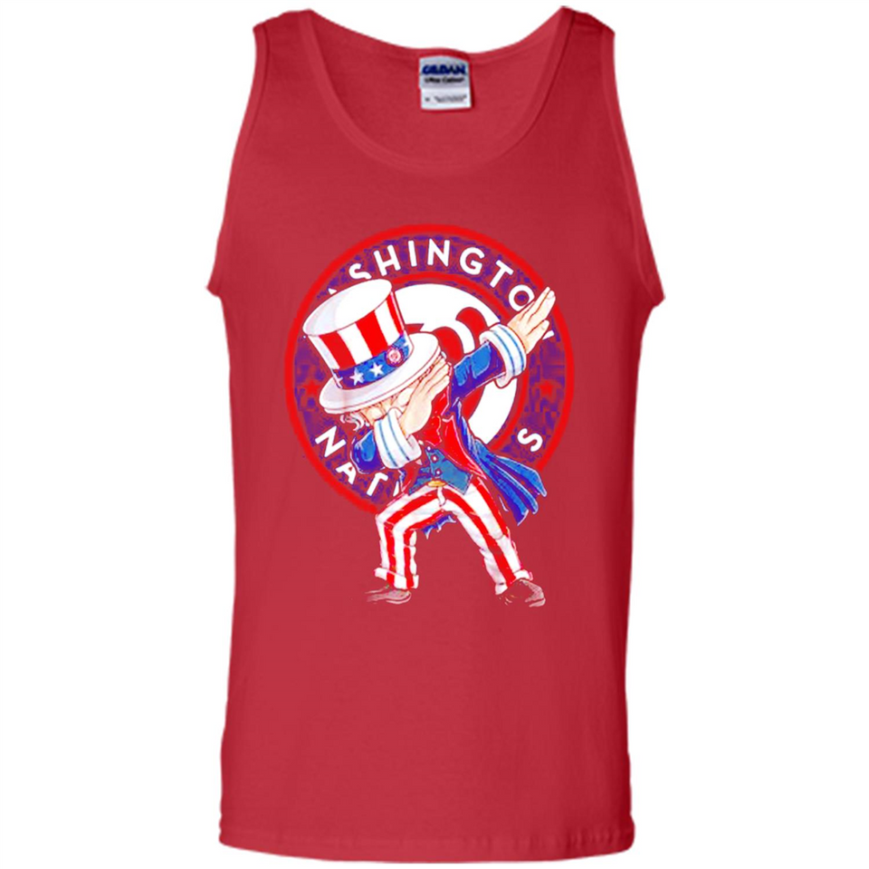 MLB WASHINGTON NATIONALS UNCLE SAM DABBING INDEPENDENCE DAY