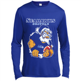 Grumpy Santa Claus Seahawks Seattle Football Team PINGPONG