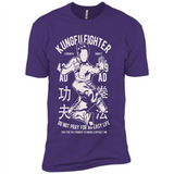 Kungfu Martial Arts Fight Apparel - Premium Short Sleeve T-Shirt