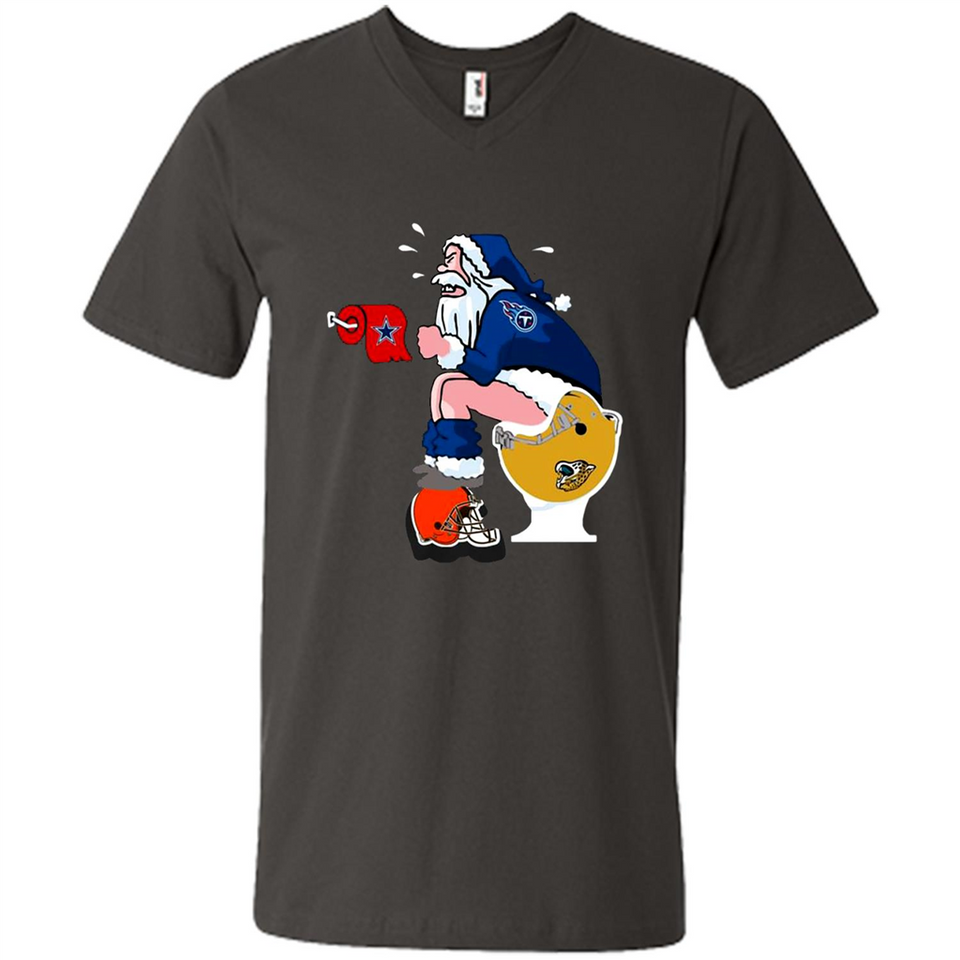 Tennessee Titans Santa Claus Toilet
