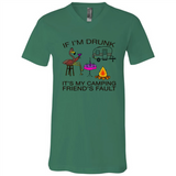 Some Of Us Grew Up Listening To New Kids On The Block Flamingo Shirt - Canvas Unisex V-Neck
