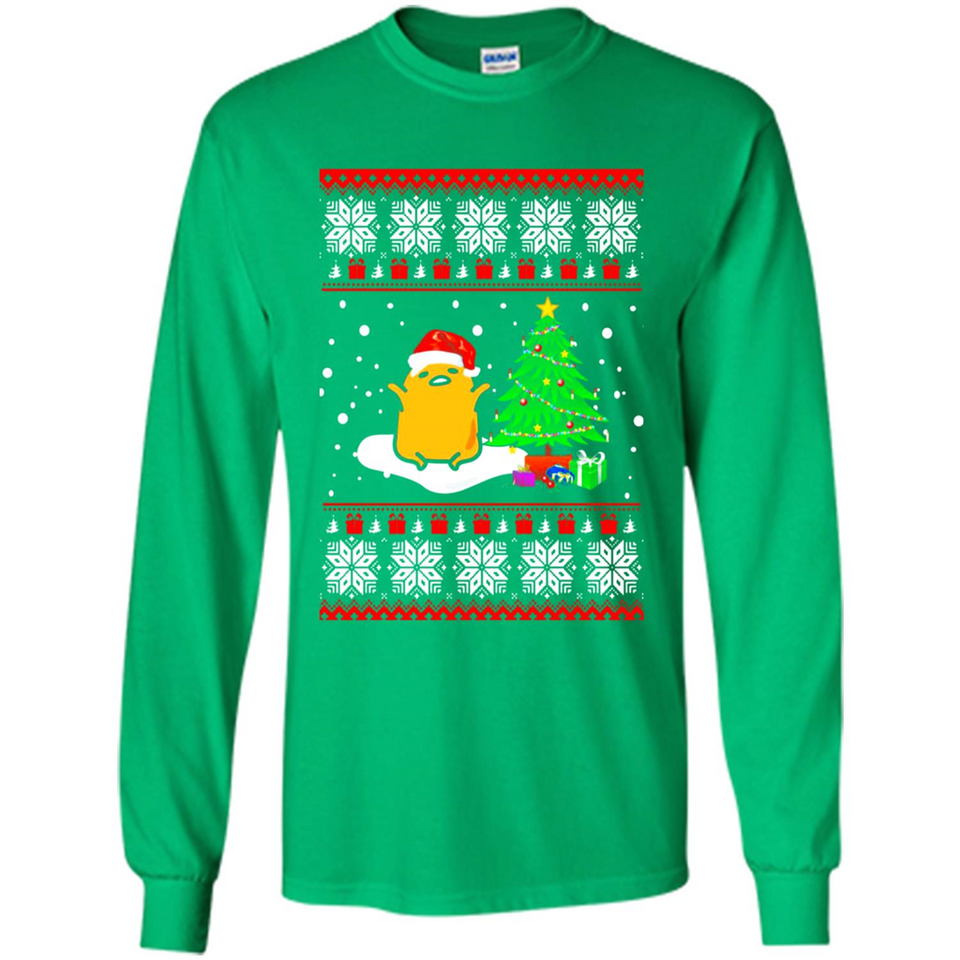 Gudetama Christmas sweater PING PONG
