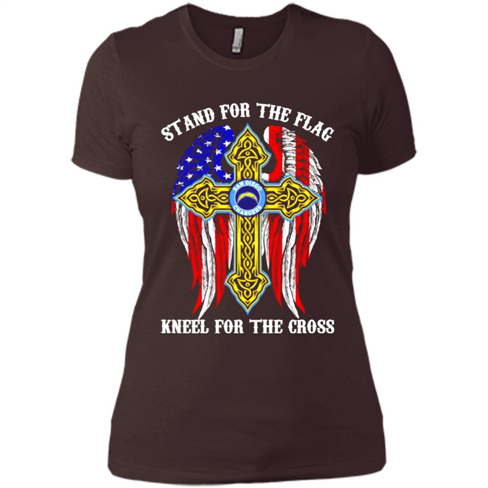 Chargers - stand for the flag kneel for the cross