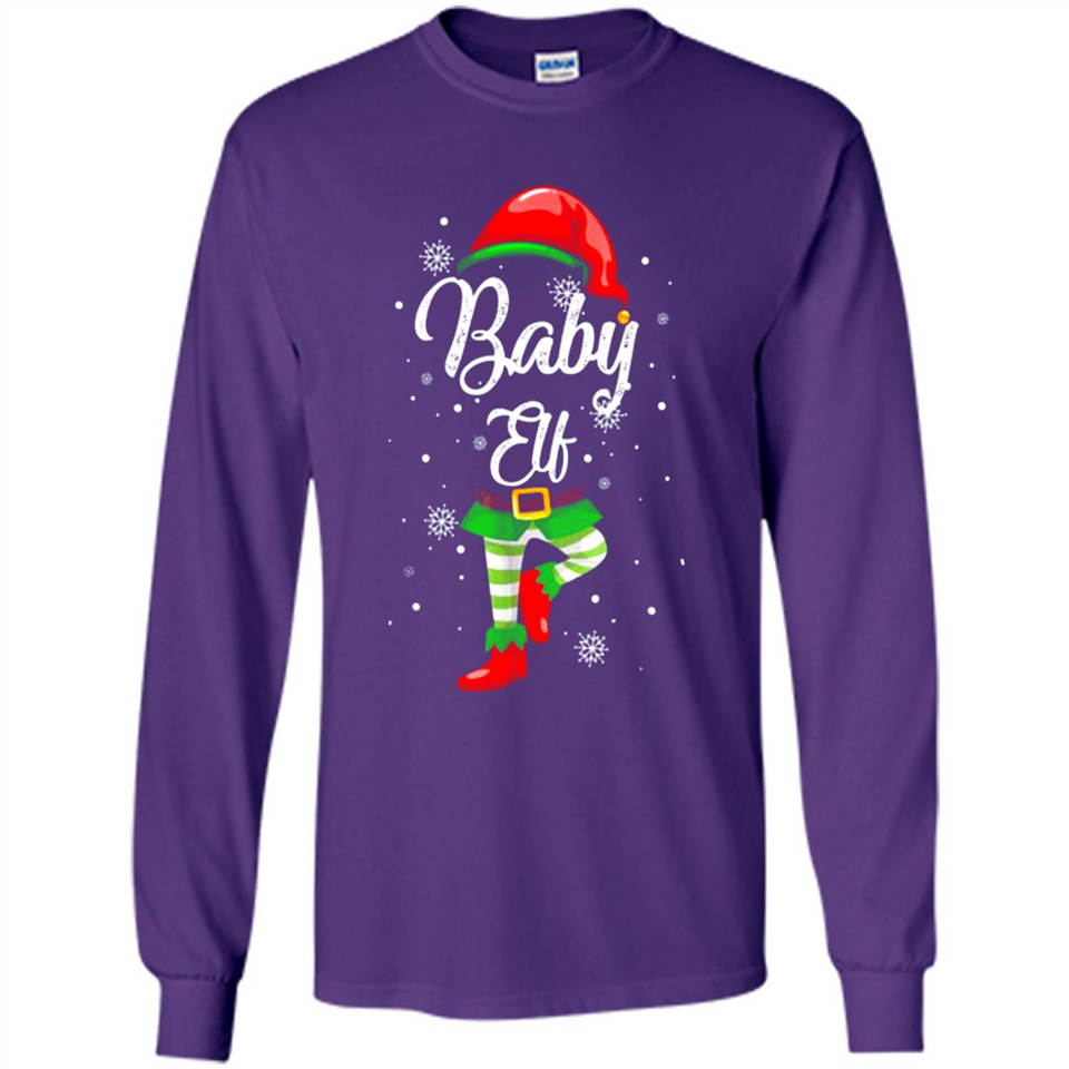 Baby Elf Matching Family Christmas T-Shirt Pajamas Elves PINGPONG