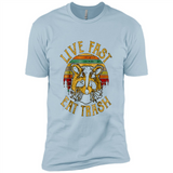 Live fast eat trash bear vintage camping PINGPONG
