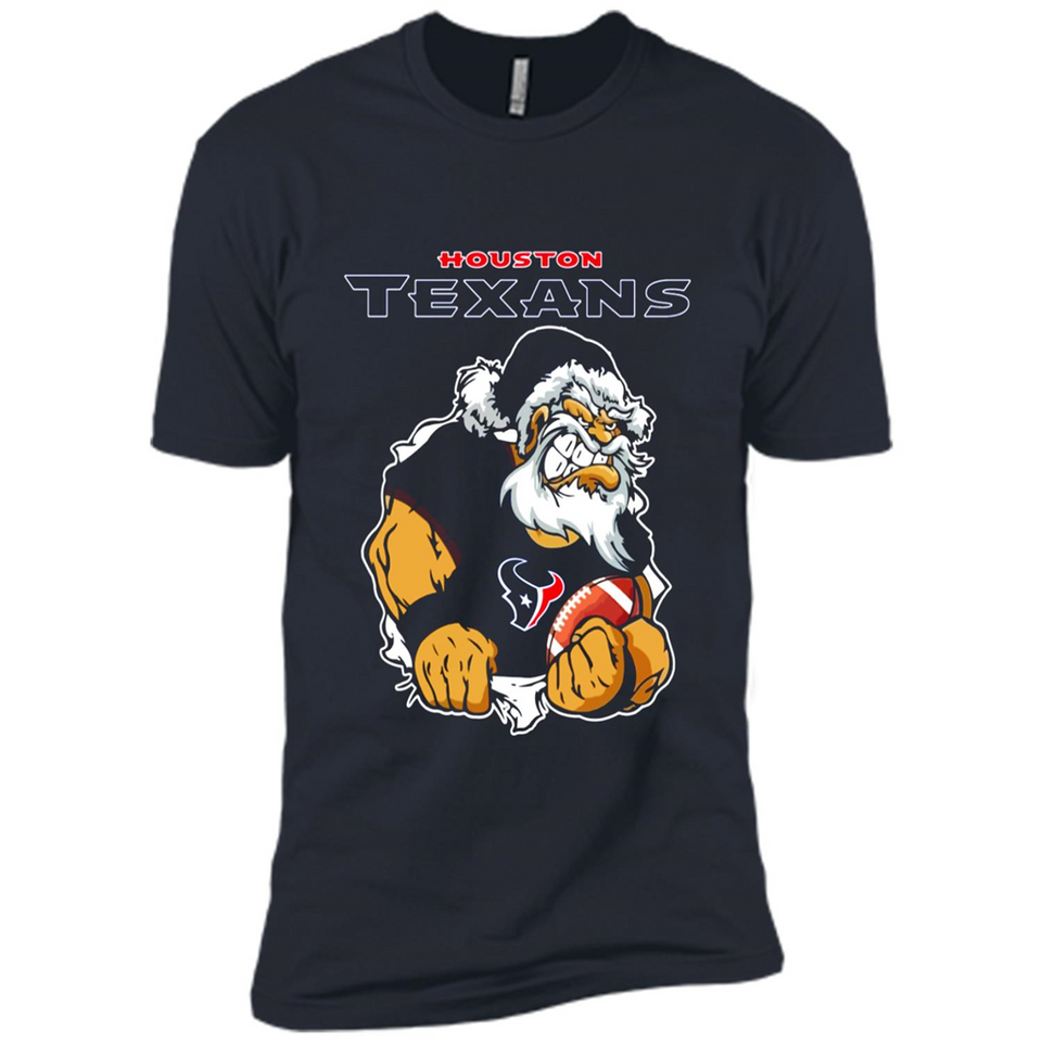 Grumpy Santa Claus Houston Texans Football Team PINGPONG