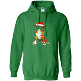 Christmas Lights Boxer Dog Funny Xmas Sweatshirt - Hoodie