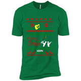 Music Ugly Christmas SweatShirt - Premium Short Sleeve T-Shirt