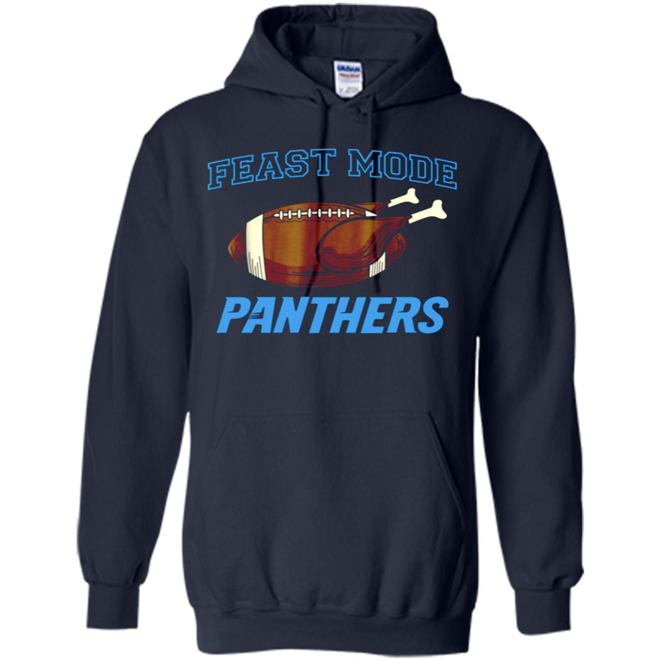Feast Mode Panthers Shirt - Carolina Turkey Thanksgiving