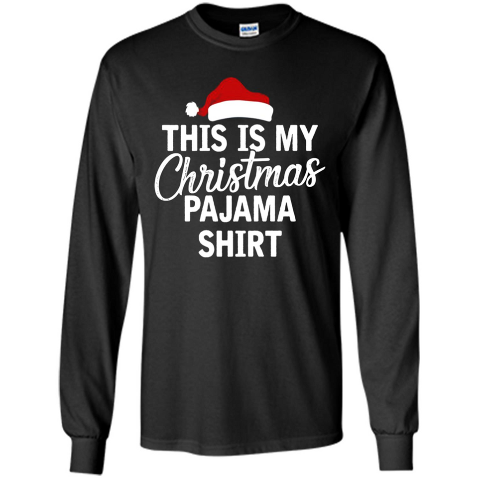 This Is My Christmas Pajama Family Matching - Long Sleeve T-Shirt