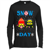 Snow Day Shirt For Boston Red Sox Vs Minion Fans pingpong