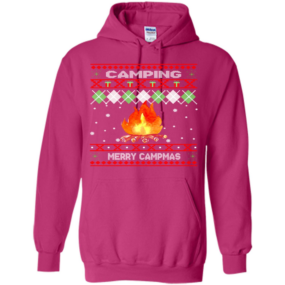 Merry Campmas Ugly Christmas - Hoodie
