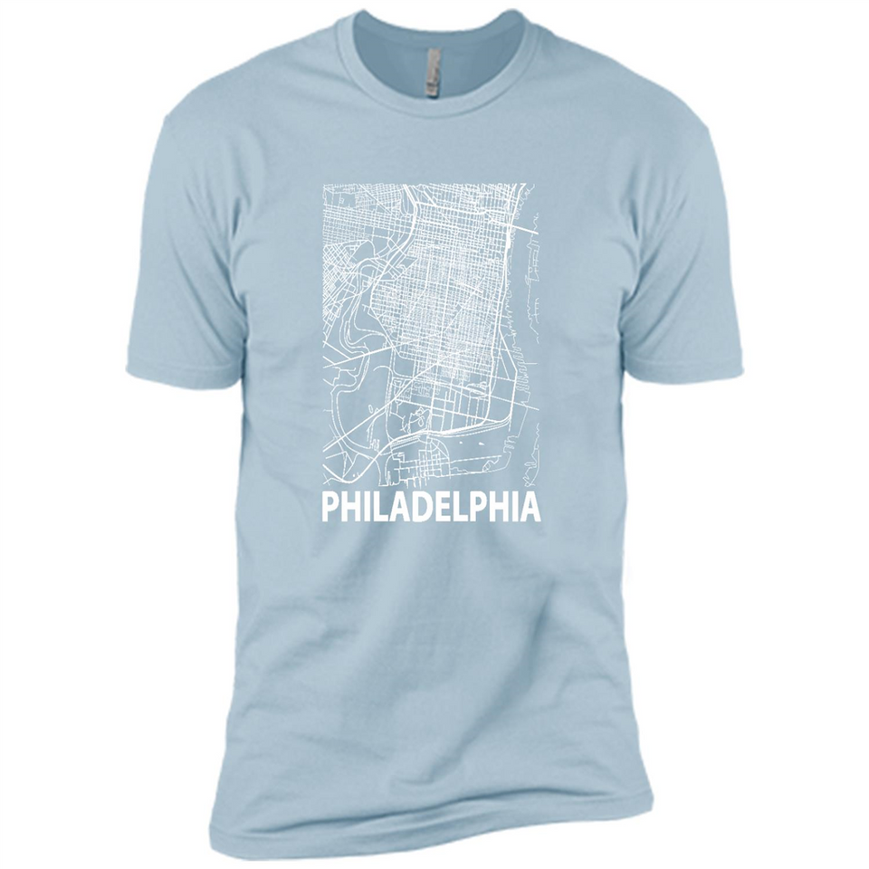 Philadelphia Pennsylvania City Map Souvenir
