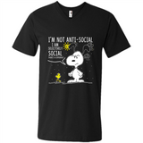 Snoopy I'm Not Anti-Social I Am Selectively Social