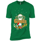 Snoopy Christmas San Francisco Giants - Premium Short Sleeve T-Shirt