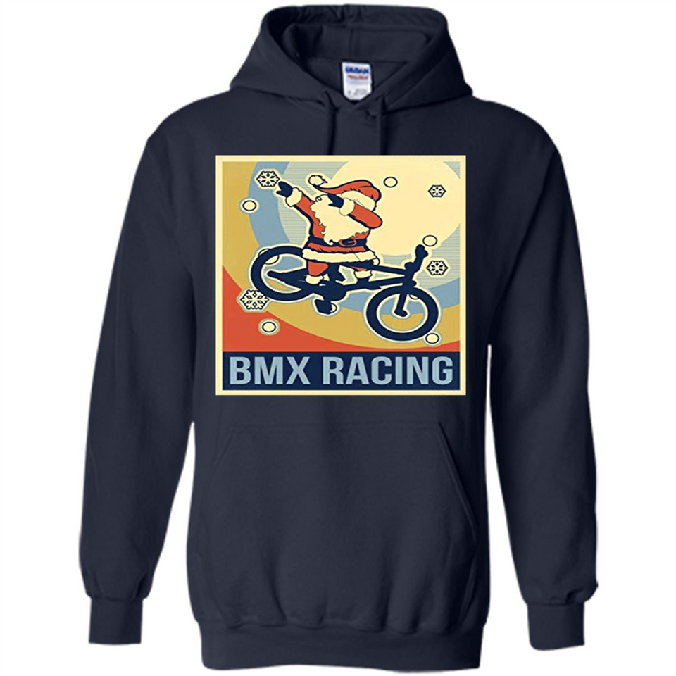 bmx racing dabbing Santa Christmas