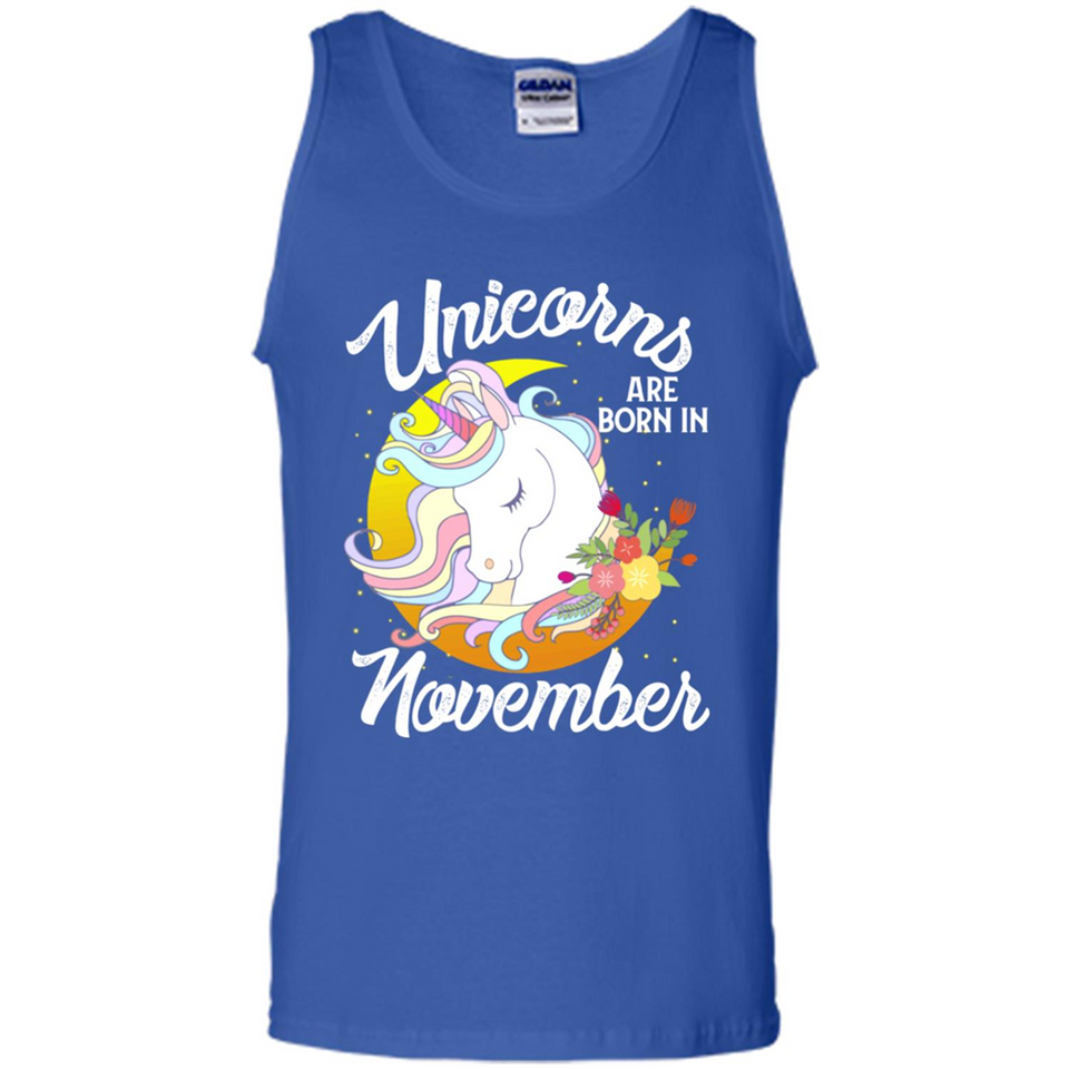 Unicorns Are Born In November Magical Rainbow