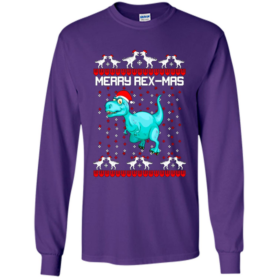 Merry Rexmas Christmas Sweatshirt PINGPONG