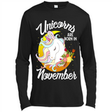 Unicorns Are Born In November Magical Rainbow