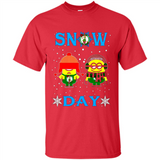 Snow Day Shirt For Boston Celtics Vs Minion Fans pingpong