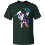 NFL CAROLINA PANTHERS UNCLE SAM DABBING INDEPENDENCE DAY