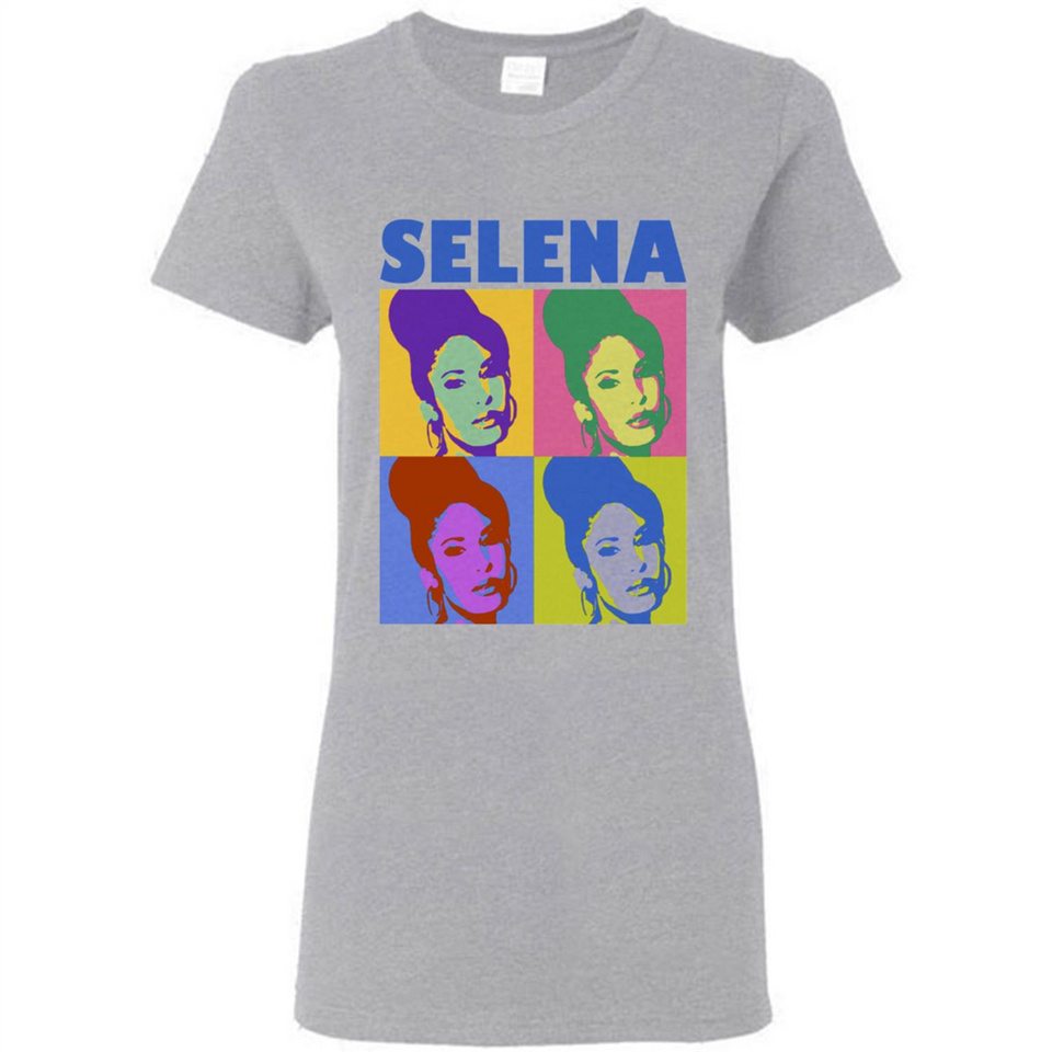 Selena Gomez Light Color - Ladies Short-Sleeve