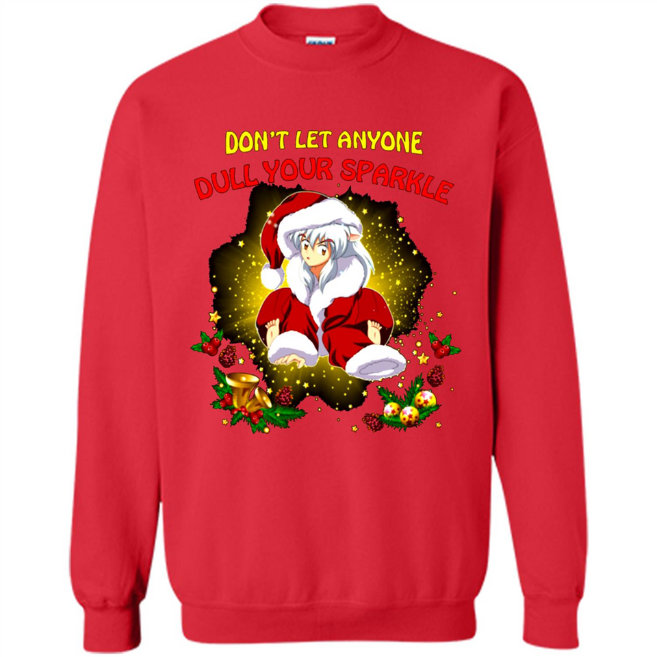 InuYasha Santa Don't Let Anyone Dull Your Sparkle Christmas