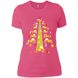Tractor Car Christmas Tree T-shirt For Drivers
