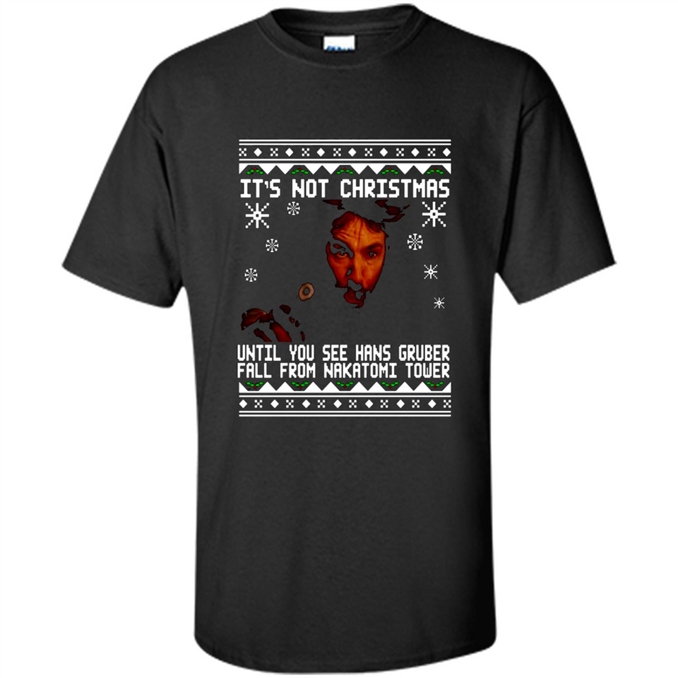 It's Not Christmas Until You See Hans Gruber Fall Ugly Christmas PINGPONG