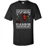 It's Not Christmas Until You See Hans Gruber Fall Ugly Christmas PINGPONG
