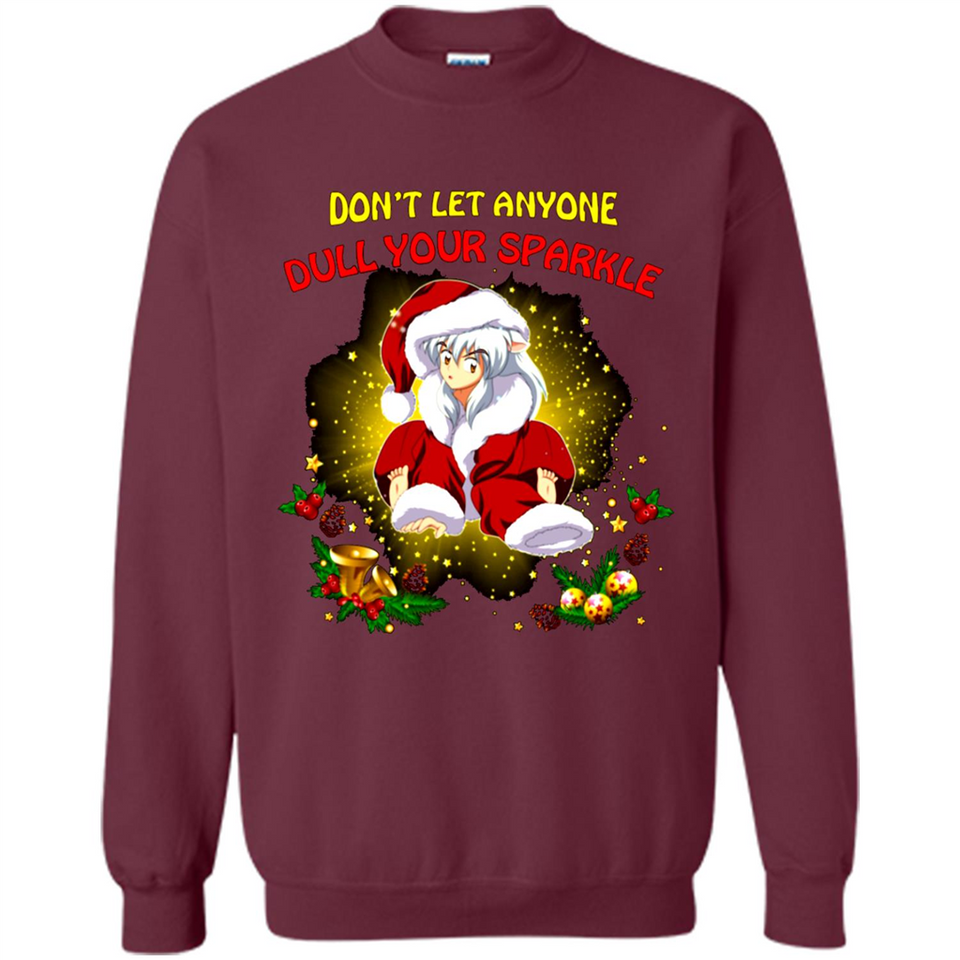 InuYasha Santa Don't Let Anyone Dull Your Sparkle Christmas