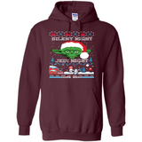 YODA SILENT NIGHT JEDI NIGHT CHRISTMAS UGLY SWEATER