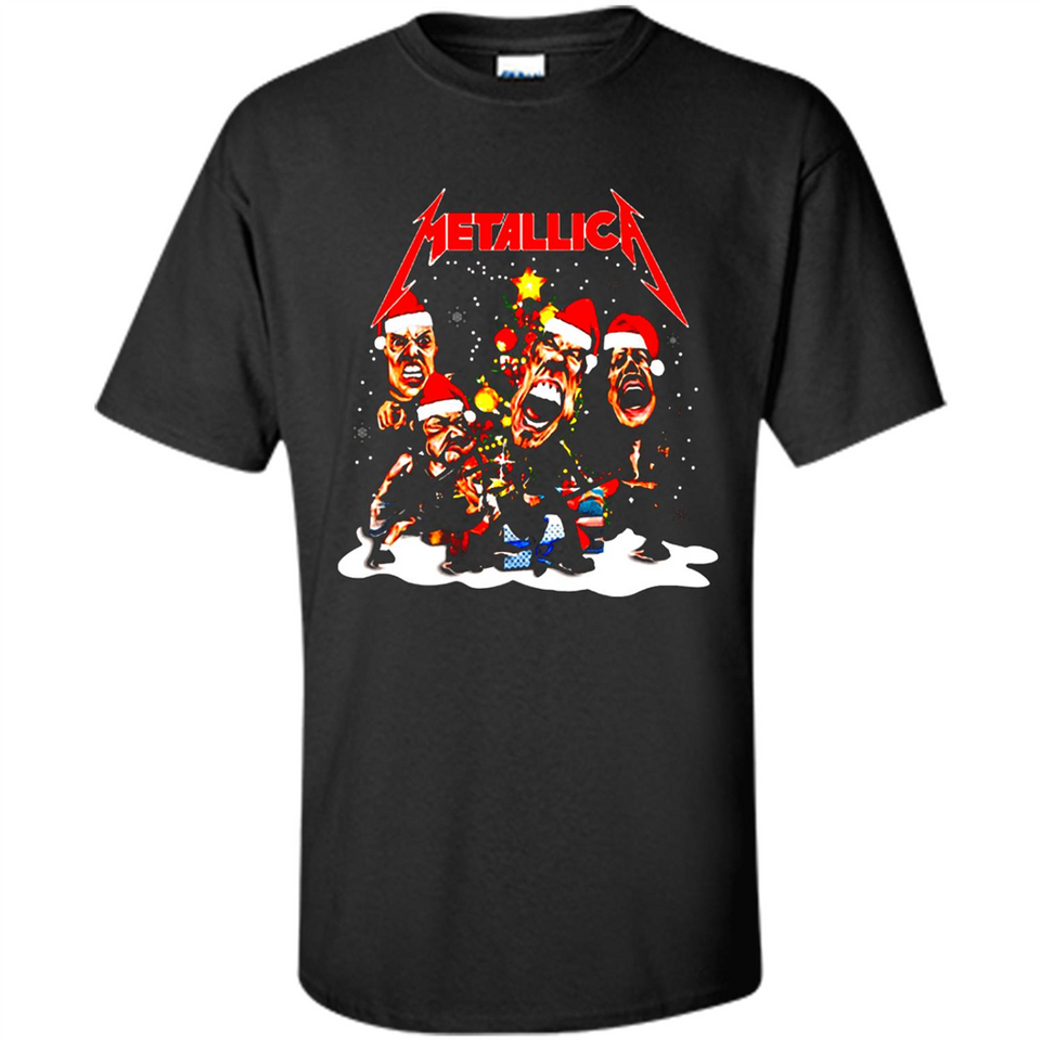 Metallica christmas sweatshirt hoodie long PINGPONG - Shirt