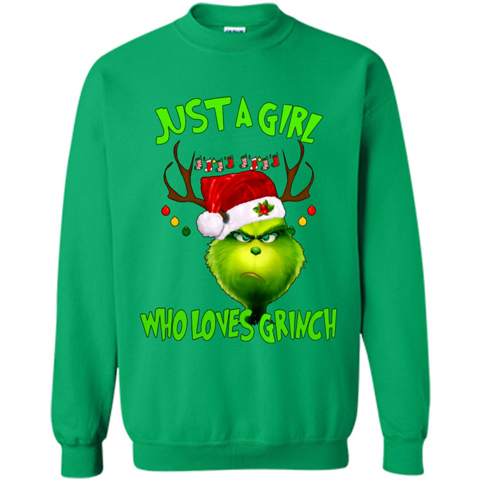 Just a Girl Who Loves Grinch Christmas PING PONG