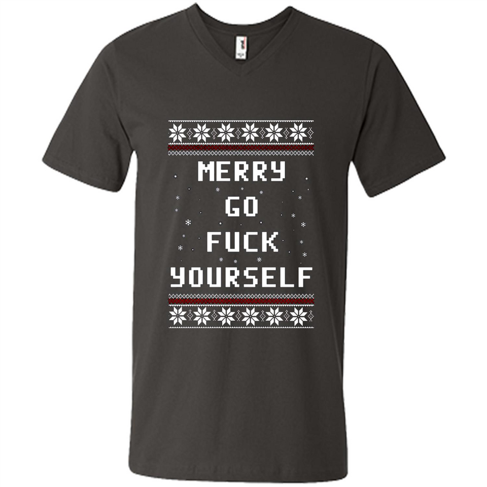 Merry go fuck yourself Christmas sweatshirt PINGPONG