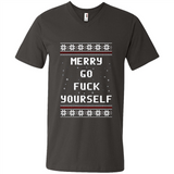 Merry go fuck yourself Christmas sweatshirt PINGPONG