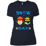 Snow Day Shirt For Kansas City Royals Vs Minion Fans pingpong