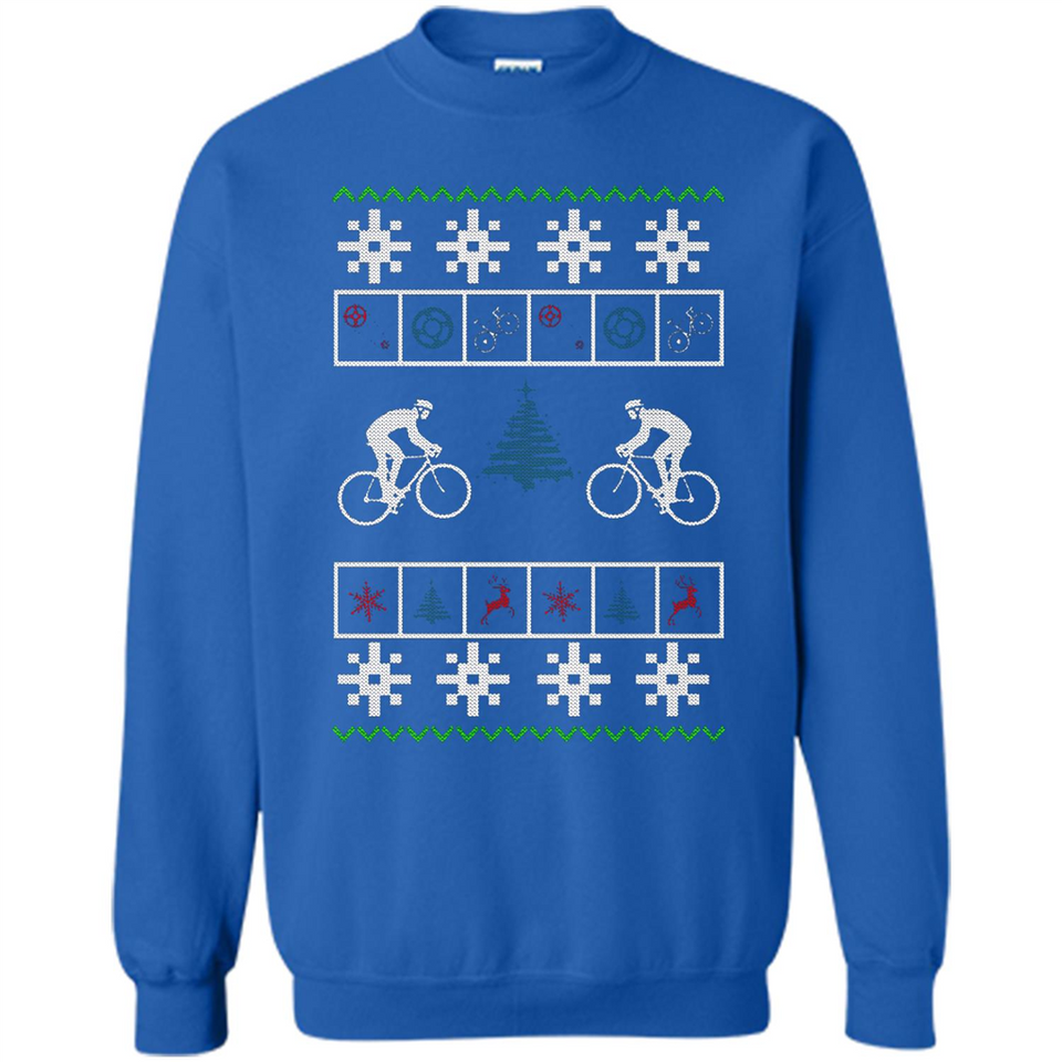 Christmas Ugly Sweater Cycling - Best Ugly Christmas Sweater - Sweatshirt