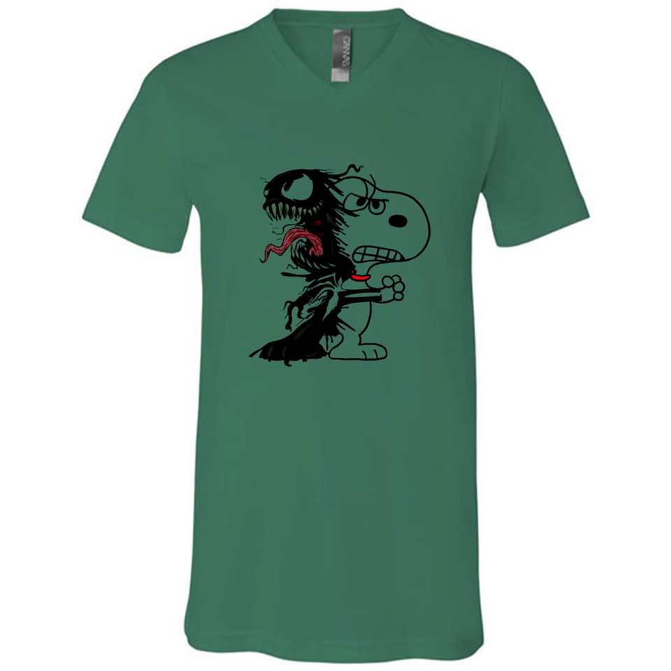 Venom Snoopy MERCHCUTE - Canvas Unisex V-Neck
