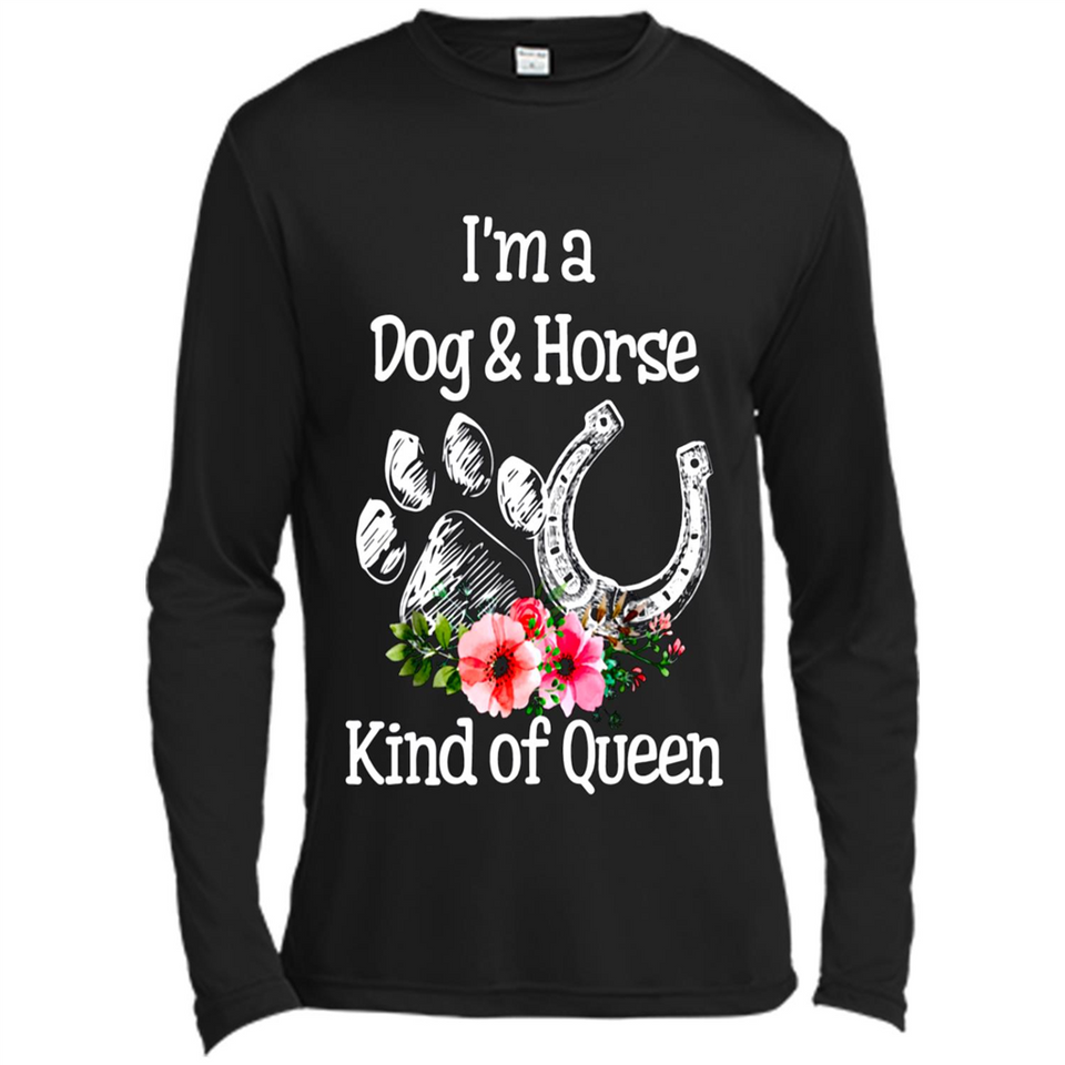 I'm A Dog & Horse Shirt Animal Lover Gift