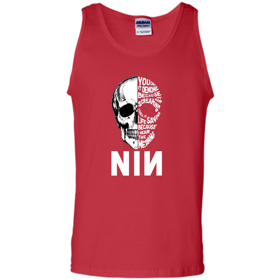 you call it demonic because you hear the screaming NIN