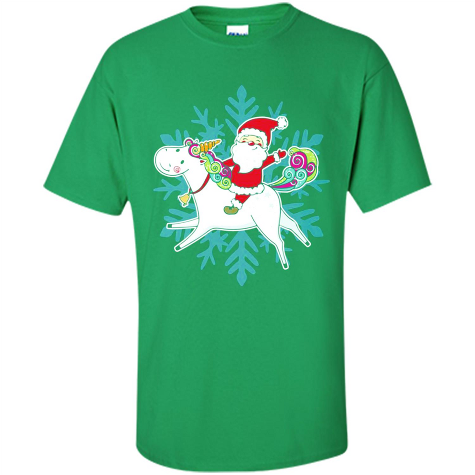 Unicorn And Santa Christmas 1 - Shirt