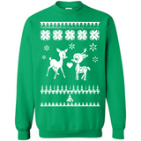 Rudolph and Clarice Ugly Christmas Sweater - Sweatshirt